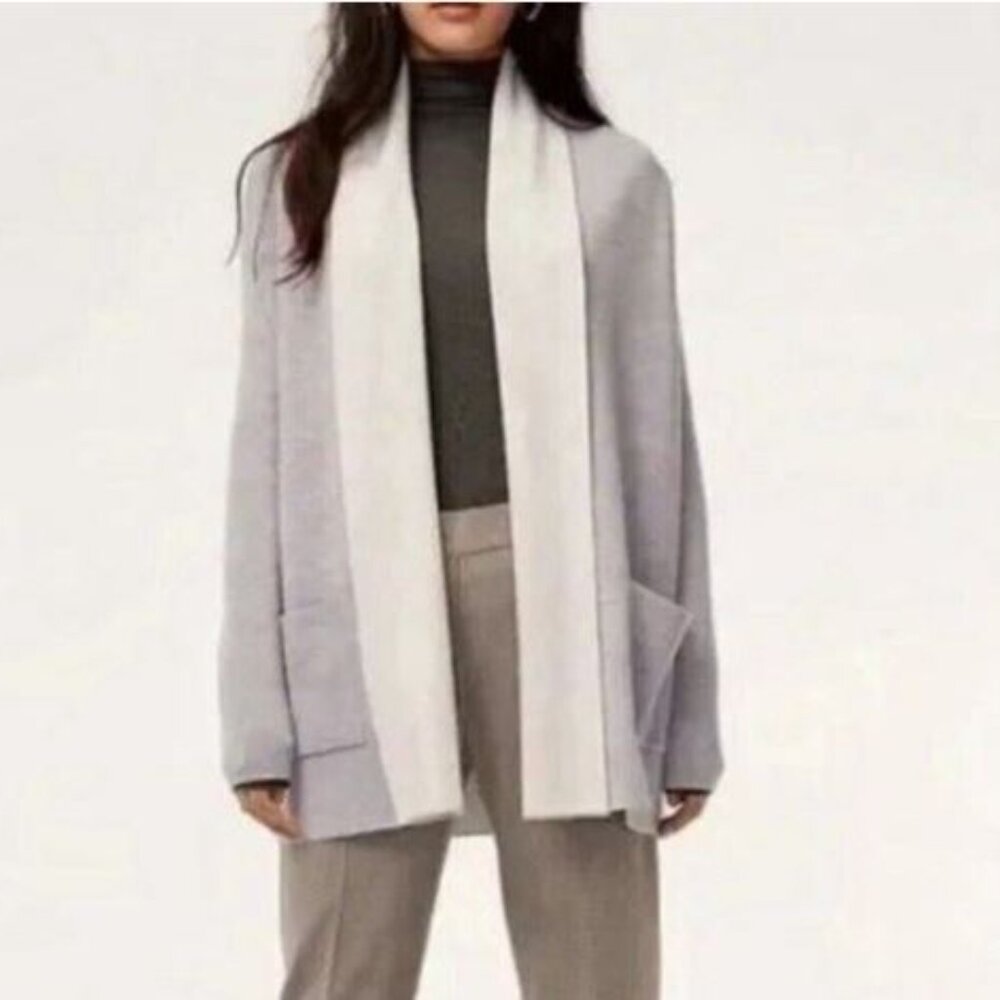 Babaton Beekman Sweater Soft and Cozy Open Cardigan Size S